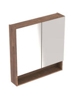 Geberit Selnova Square 2 ajtós tükrös szekrény 58,8x85 cm, h