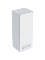 Geberit Selnova Square 1 ajtós középmagas szekrény 33x85 cm,