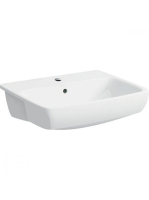 Geberit Selnova Square félig beépíthető 55x45 kerámia mosdó
