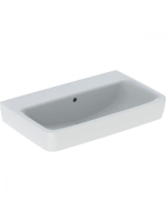 Geberit Selnova Compact 65x40 cm mosdó túlfolyóval, fehér 50