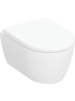 Geberit iCon mélyöblítésű fali WC készlet WC-ülőkével, rövid