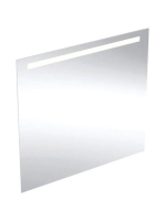 Geberit Option Basic Square tükör felső világítással 100x90