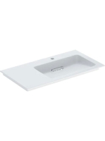 Geberit ONE jobbos mosdó hátsó lefolyóval 90x48cm, KeraTect,