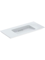 Geberit ONE mosdó hátsó lefolyóval 105x48 cm, KeraTect, túlf
