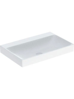 Geberit One mosdó 75x48 cm csaplyuk és túlfolyó nélkül, Kera