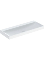 Geberit One mosdó 120x48 cm, csaplyuk és túlfolyó nélkül, Ke