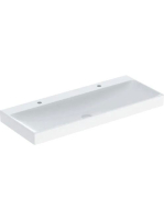 Geberit One mosdó 120x48 cm két csaplyukkal, túlfolyó nélkül