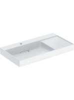 Geberit One balos mosdó hátsó lefolyóval 90x48 cm, KeraTect,