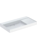 Geberit One balos mosdó 90x48 cm, KeraTect, túlfolyó és csap