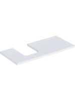Geberit One mosdópult bal oldali kivágással 105x47 cm, pultr