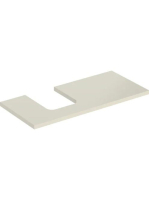 Geberit One mosdópult bal oldali kivágással 105x47 cm, pultr