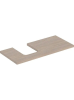 Geberit One mosdópult bal oldali kivágással 105x47 cm, pultr