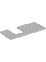 Geberit One mosdópult bal oldali kivágással 105x47 cm, pultr
