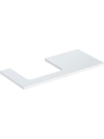 Geberit One mosdópult bal oldali kivágással 105x47 cm, pultr