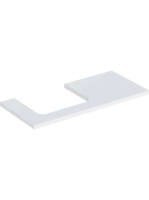 Geberit One mosdópult bal oldali kivágással 105x47 cm, pultr