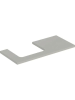 Geberit One mosdópult bal oldali kivágással 105x47 cm, pultr