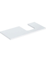 Geberit One mosdópult jobb oldali kivágással 105x47 cm, pult