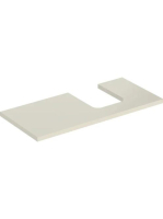 Geberit One mosdópult jobb oldali kivágással 105x47 cm, pult
