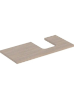 Geberit One mosdópult jobb oldali kivágással 105x47 cm, pult