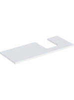 Geberit One mosdópult jobb oldali kivágással 120x47 cm, pult