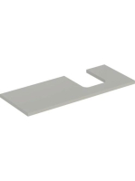 Geberit One mosdópult jobb oldali kivágással 120x47 cm, pult