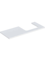 Geberit One mosdópult jobb oldali kivágással 120x47 cm, pult