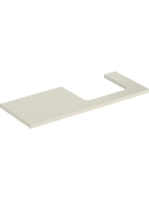 Geberit One mosdópult jobb oldali kivágással 120x47 cm, pult