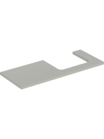 Geberit One mosdópult jobb oldali kivágással 120x47 cm, pult