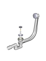 McAlpine automata kád le és túlfolyó króm HC31-SI - Fürdőszo