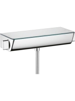 Hansgrohe Ecostat Select falsíkon kívüli termosztátos zuhanycsaptelep fehér/króm 13111400
