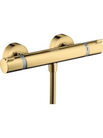 Hansgrohe Ecostat Comfort polírozott arany hatású termosztátos zuhanycsaptelep 13116990