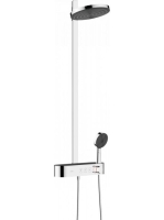 Hansgrohe Pulsify S Showerpipe 260 EcoSmart zuhanyrendszer termosztáttal, króm 24241000