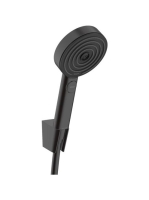Hansgrohe Pulsify Select S zuhanytartó szett 105, 3 jet, Relaxation, 160 cm zuhanytömlő, matt fekete 24303670