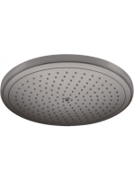 Hansgrohe Croma fejzuhany 280 1jet szálcsiszolt fekete/króm 26220340