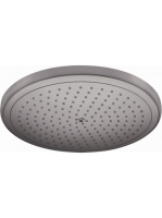 Hansgrohe Croma fejzuhany 280 1jet EcoSmart, szálcsiszolt fekete/króm 26221340