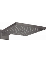 Hansgrohe Raindance E 300 1jet szálcsiszolt fekete/króm fejzuhany zuhanykarral 26238340