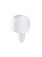 Hansgrohe FixFit csatlakozó visszacsapó szeleppel, matt fehér 26453700