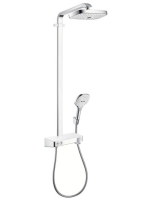 Hansgrohe Raindance Select E 300 2jet fehér/króm zuhanyrendszer 27126400