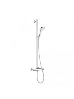 Hansgrohe Croma Select SemiPipe Multi termosztáttal, króm/fehér 27247400