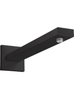 Hansgrohe matt fekete zuhanykar Square 389 mm 27694670