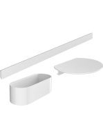 Hansgrohe WallStoris kád szett/tusfürdőtartó matt fehér 27966700