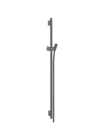 Hansgrohe Unica szálcsiszolt fekete/króm zuhanyrúd S Puro 90cm-es zuhanycsővel 28631340