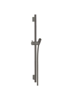 Hansgrohe Unica zuhanyrúd S Puro 65 cm, zuhanycsővel, szálcsiszolt fekete króm 28632340