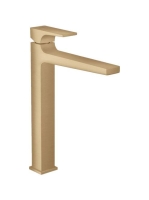 Hansgrohe Metropol 260 mosdócsaptelep szálcsiszolt bronz, push-open lefolyóval 32512140