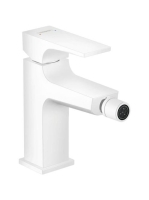 Hansgrohe Metropol bidécsaptelep push-open lefolyóval matt fehér 32520700