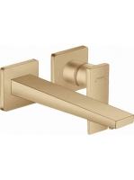 Hansgrohe Metropol falsík alatti mosdócsaptelep 225mm-es kifolyóval szálcsiszolt bronz 32526140