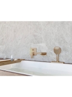 Hansgrohe Metropol szálcsiszolt bronz kádtöltő 32543140
