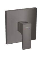 Hansgrohe Metropol falsík alatti szálcsiszolt fekete/króm zuhanycsaptelep 32565340