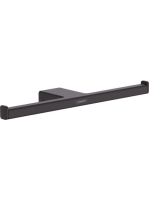 Hansgrohe AddStoris WC papír tartó, dupla matt fekete 41748670