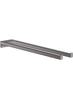 Hansgrohe AddStoris Törölköző tartó szálcsiszolt fekete króm 41770340